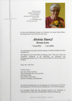 Parta - Bestattung Stragenegg