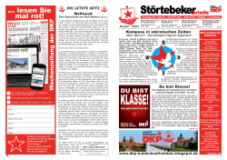 Störtebecker-Briefe März 2016 - DKP Schleswig