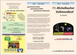11. Michelbacher Vollmondlauf
