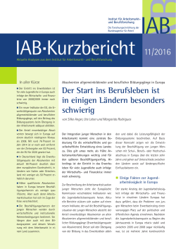 IAB-Kurzbericht