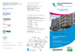 Flyer - Universitären Krebszentrum Leipzig (UCCL)