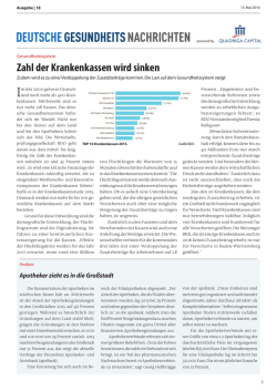PDF ausgabe 2016-18 - Deutsche Gesundheits Nachrichten