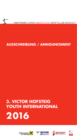 3. victor hofsteig youth international