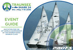 event guide - Traunsee Woche