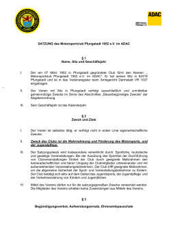 Satzung 31.05.2016 - MC Pfungstadt 1952 eV im ADAC