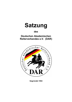 Satzung 30 01 2010 mit Vorstandsliste NEU 2015