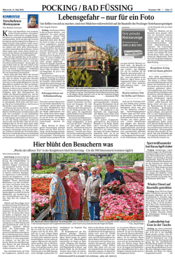 Hier bl&uuml;ht den Besuchern was