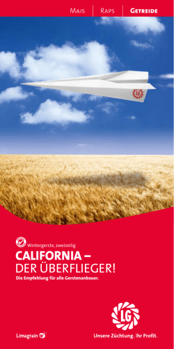california – der überflieger!