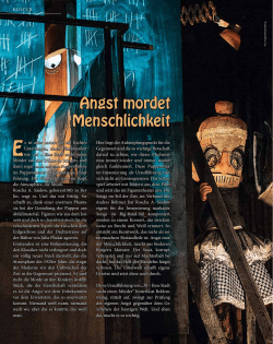 M - eine Stadt sucht einen Mörder | Puppentheater Magdeburg
