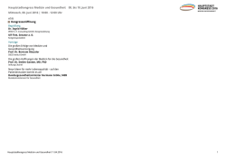 Hauptstadkongress Medizin und Gesundheit 08. bis 10