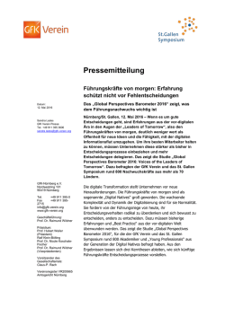 Pressemitteilung