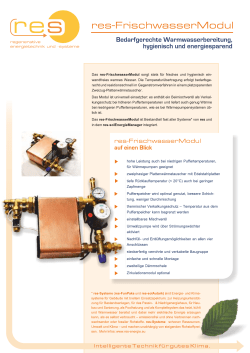 res-energie – regenerative energietechnik und