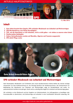 Inhalt - Edgar Franke