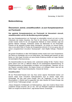 Ja zum Kompetenzzentrum am Fischmarkt