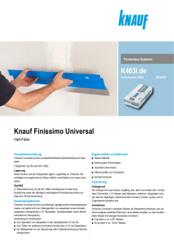 K463l.de Knauf Finissimo Universal