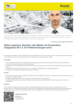Diplom Ingenieur, Bachelor oder Master als Konstrukteur