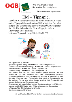 EM – Tippspiel - Moeller Betriebsrat