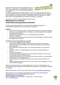 Dieses Stellenangebot als PDF speichern