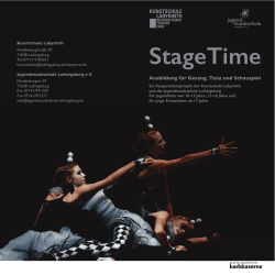 Stage Time - Jugendmusikschule Ludwigsburg
