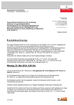 Ge20-16-2016 78,81 KB) August Weyland GmbH & Co KG , Schärding