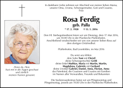 Rosa Ferdig