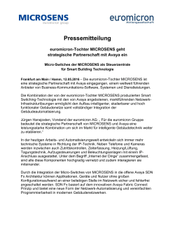 Pressemitteilung