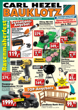 Rasenmäherfest