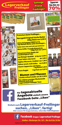 Einfach nach Lagerverkauf