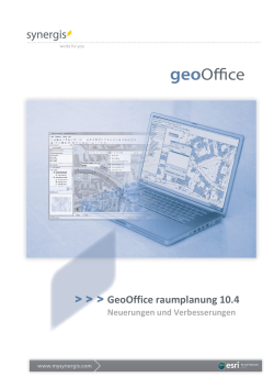 GeoOffice raumplanung 10.4