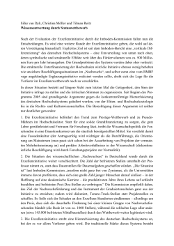 Text von Silke van Dyk, Christina Möller und