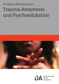 Trauma-Awareness und Psychoedukation - DAAD