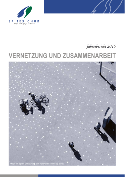 Jahresbericht 2015