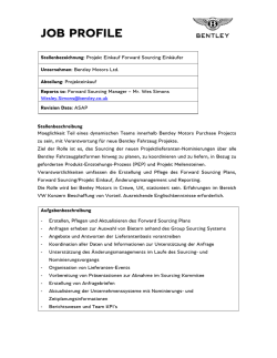 JOB PROFILE