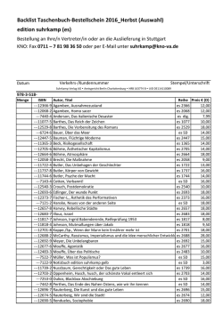 edition suhrkamp