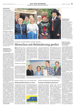 Die vollst&auml;ndigen Seiten des Bayerischen Bezirketags Teil 2