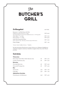 Grillangebot Getr&auml;nke