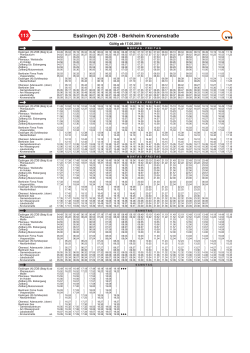 Fahrplan 113 ab 17.05.2016