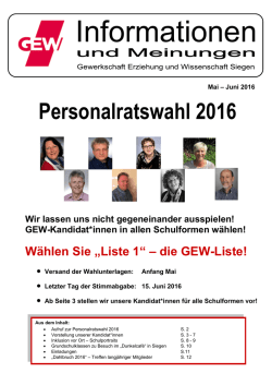 Informationen