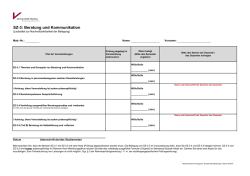 SZ-3: Beratung und Kommunikation