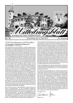 Mitteilungsblatt Nr. 560