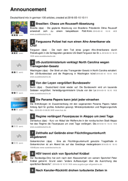 Deutschland mix in german Created at 2016-05
