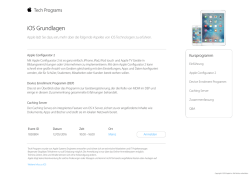 iOS Grundlagen