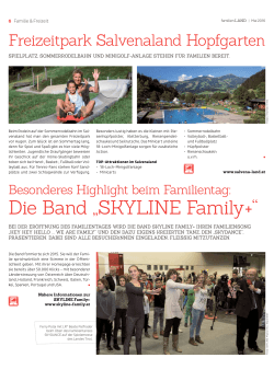 Die Band „SKYLINE Family+“