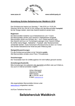 diesem Link - Seilzieherclub Waldkirch