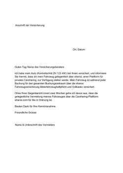 Guten Tag Ich habe mein Auto (Kontrollschild ZH 666 666