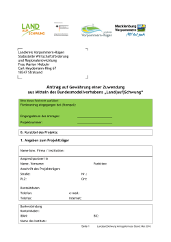 PDF Formular - Landaufschwung Vorpommern