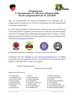 U7 Jolly Cup - JHG Nordwest