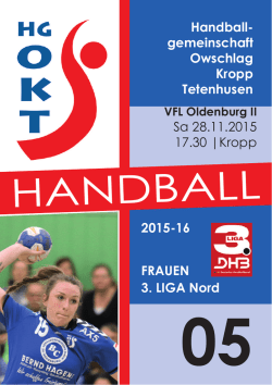 handball - HG Owschlag - Kropp
