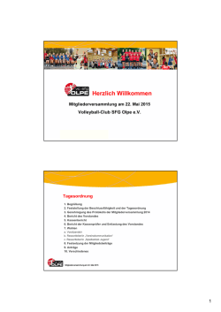 Herzlich Willkommen