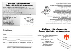 Flyer herunterladen  - Falken